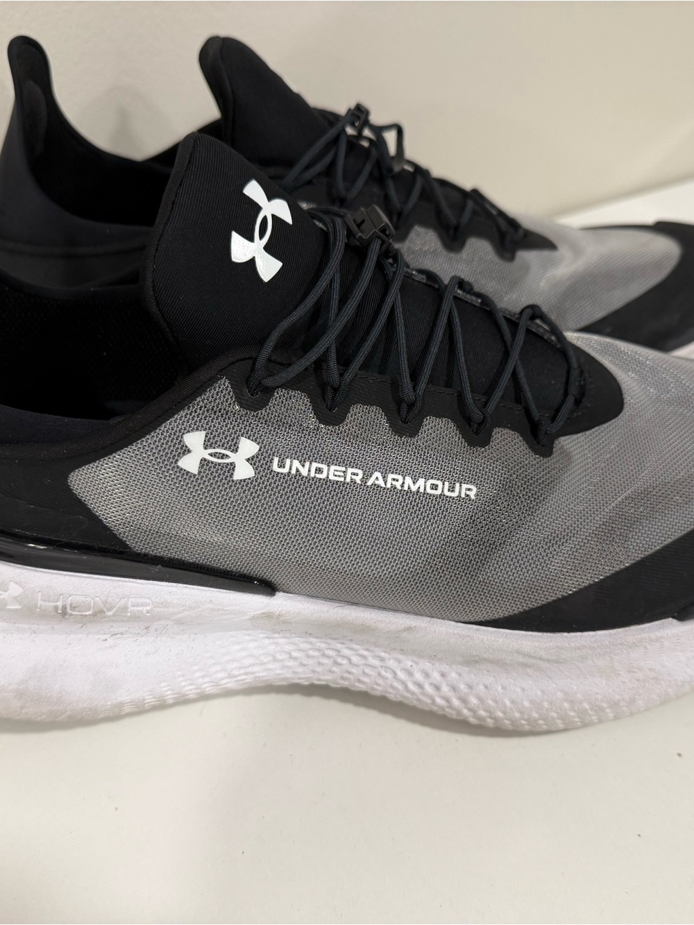 Under Armour Men's Nova SlipSpeed in Black & Gray